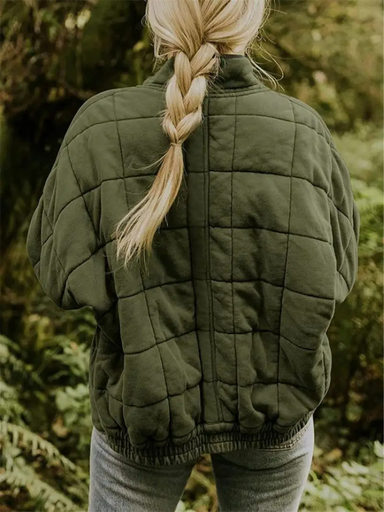 Drune Damen Übergroße Jacke – Warme Winter/Übergangsjacke