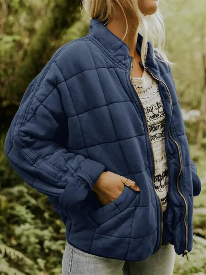 Drune Damen Übergroße Jacke – Warme Winter/Übergangsjacke