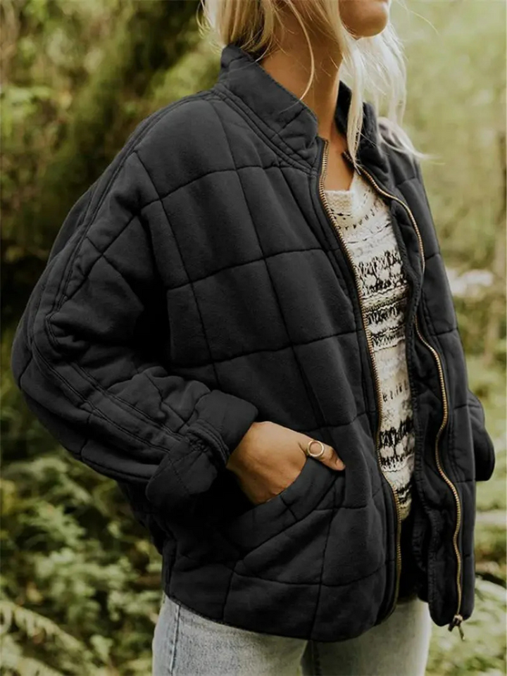 Drune Damen Übergroße Jacke – Warme Winter/Übergangsjacke
