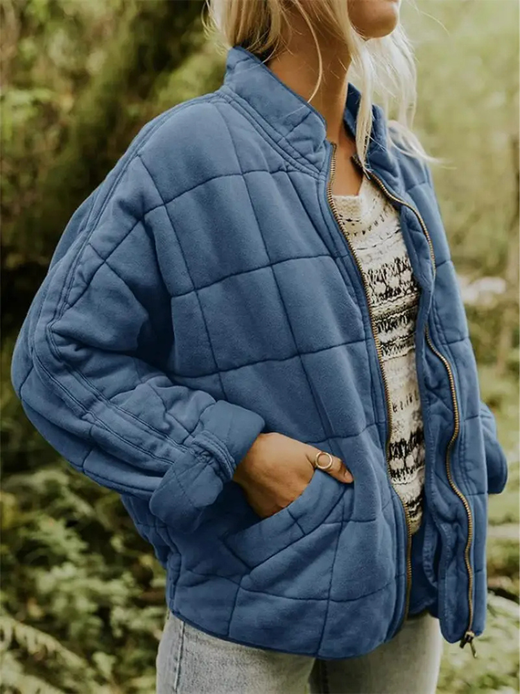 Drune Damen Übergroße Jacke – Warme Winter/Übergangsjacke