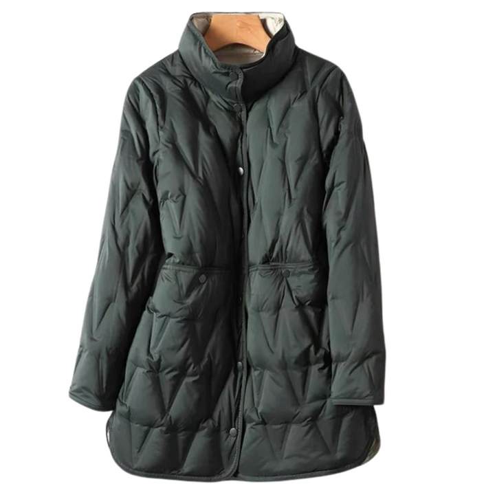Drune | Pufferjacke Wendbare Stehkragen Pufferjacke