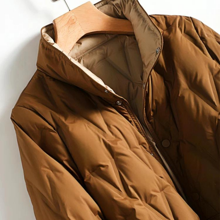 Drune | Pufferjacke Wendbare Stehkragen Pufferjacke