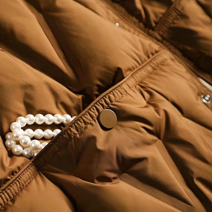 Drune | Pufferjacke Wendbare Stehkragen Pufferjacke