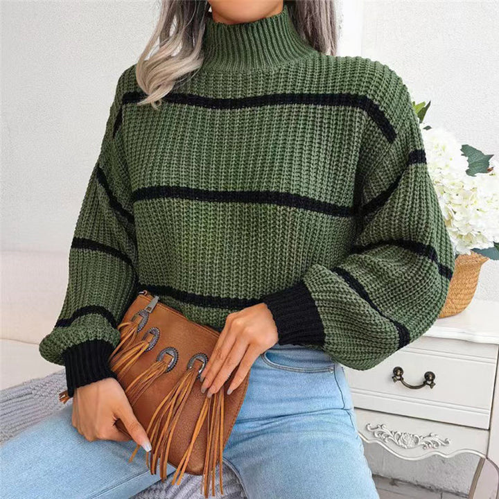 Drune | Gestreifte Strickpullover Für Frauen