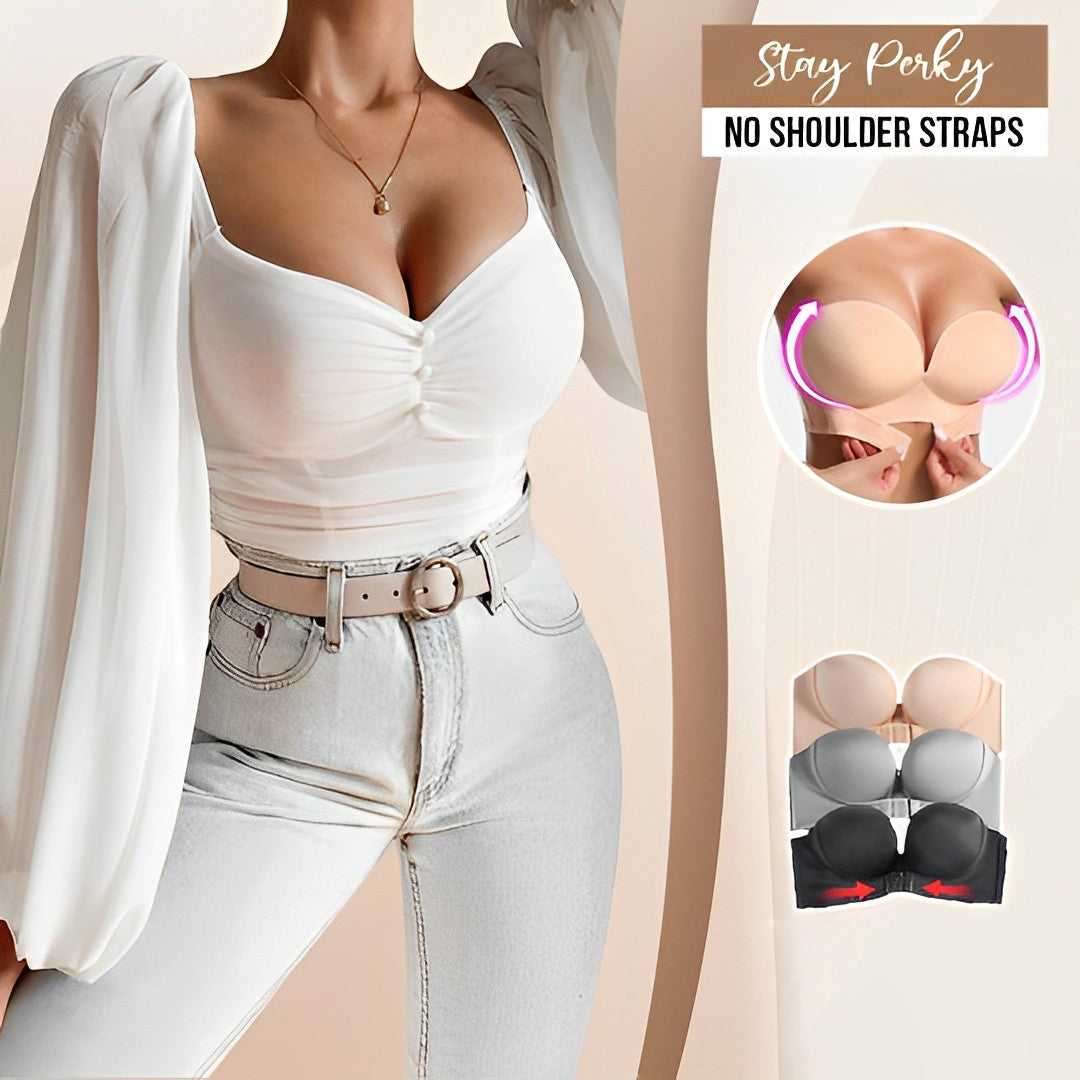 Drune | Strapless Push-Up Bh für Maximalen Lift