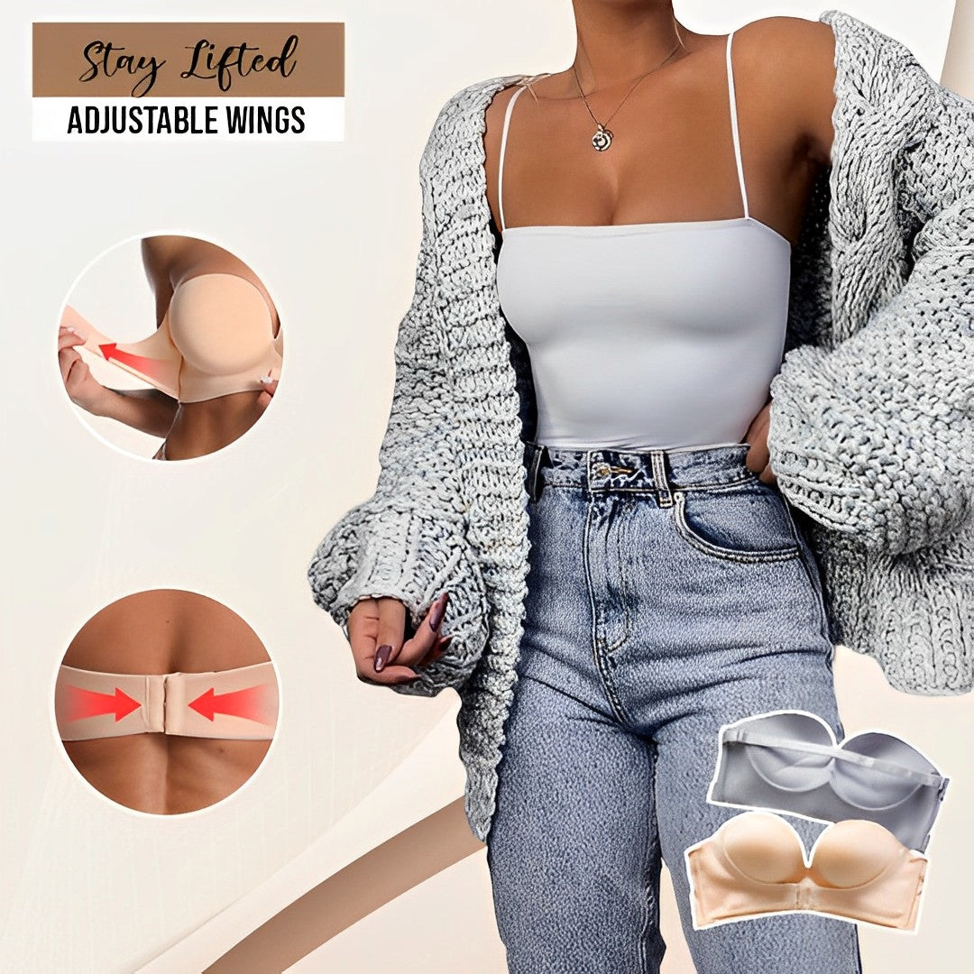 Drune | Strapless Push-Up Bh für Maximalen Lift