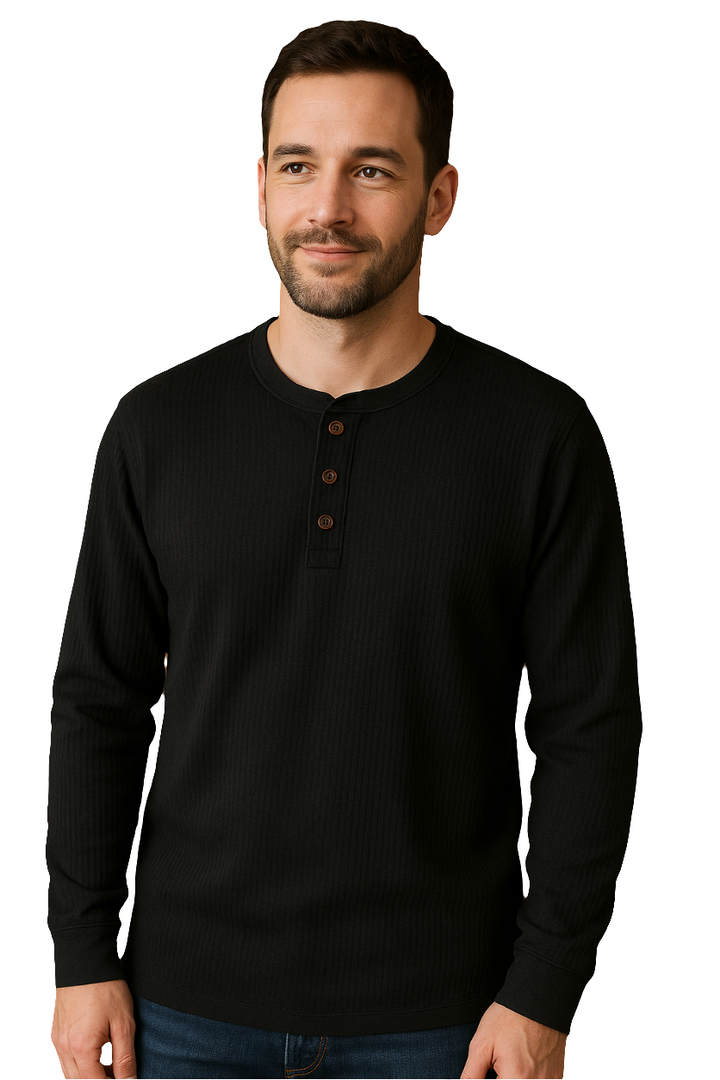 Drune | Shirt - Waffelstruktur Herren T-Shirt
