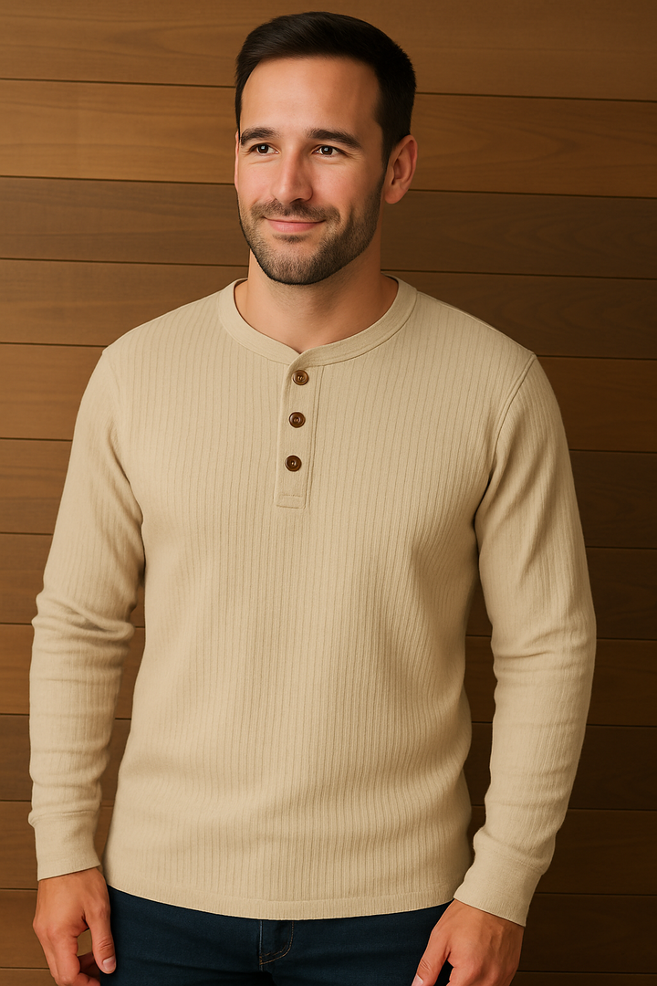 Drune | Shirt - Waffelstruktur Herren T-Shirt