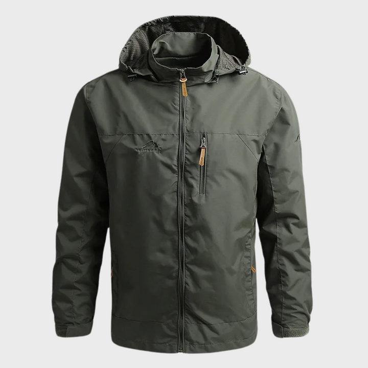 Drune | Herren Wasserdichte Kapuzenjacke - Warm & Bequem