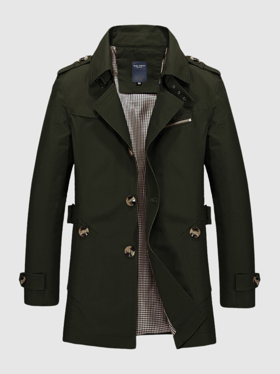 Drune | Elegante Herrenjacke Baumwolle Elegant und Vielseitig