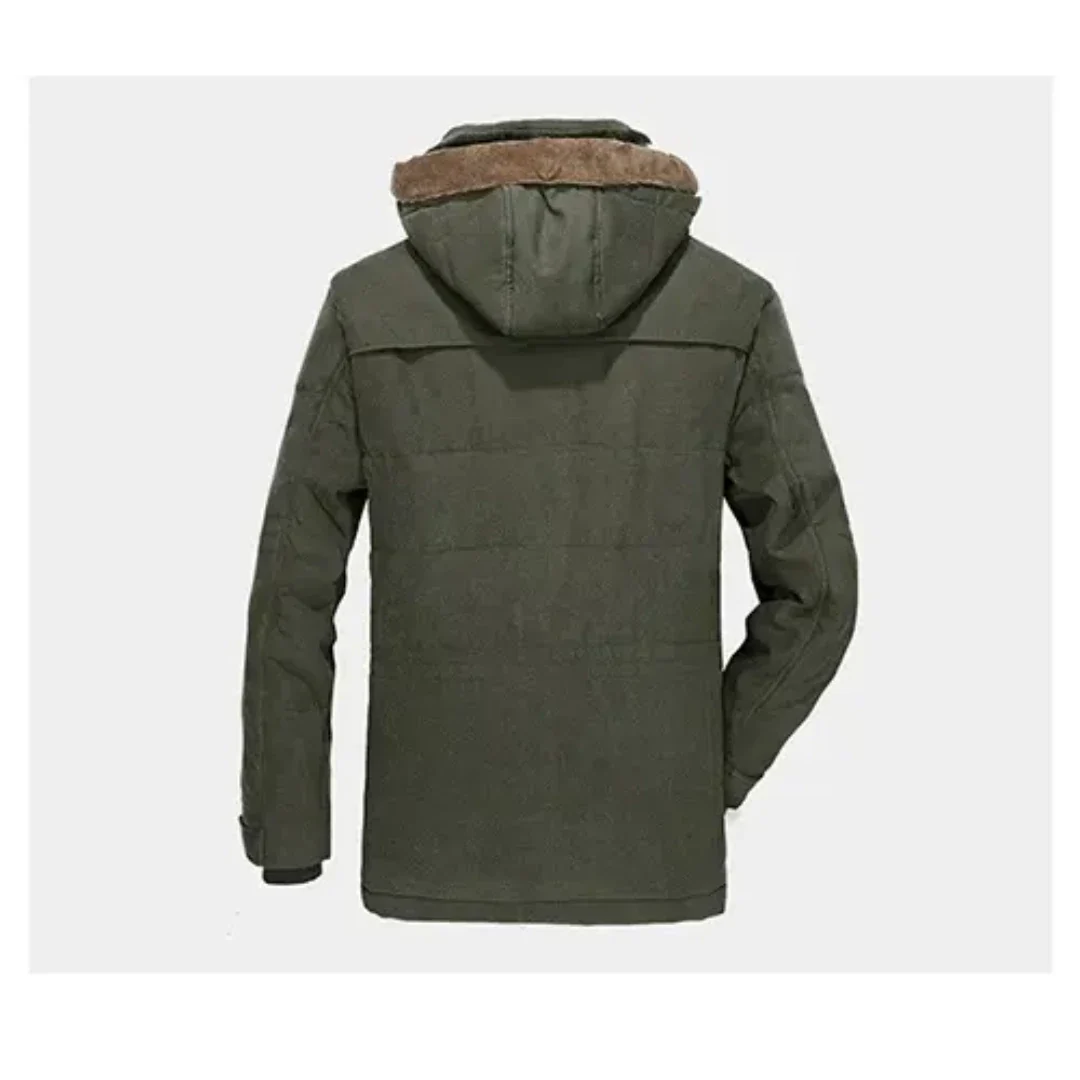 Drune | Jacke - Klassischer warmer Wintermantel mit Kapuze