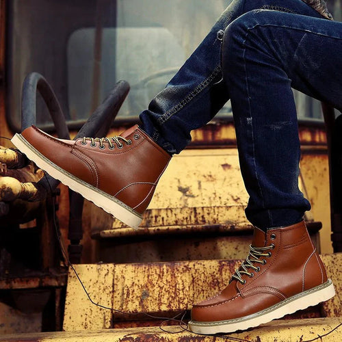 Drune | Mokassin-Stiefel - Bequeme Streetstyle Schuhe