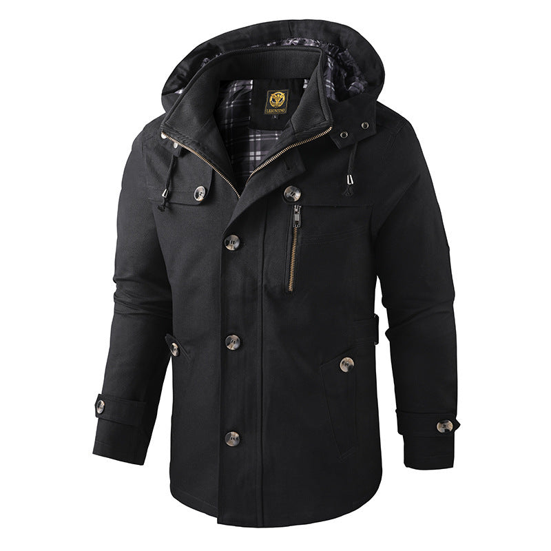 Drune | Parka Jack - Wasserdichte und winddichte Außenjacke