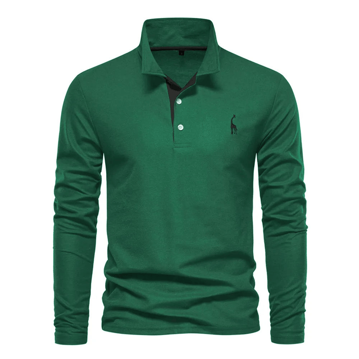 Drune | Polo Hemd mit langen Ärmeln - Simran