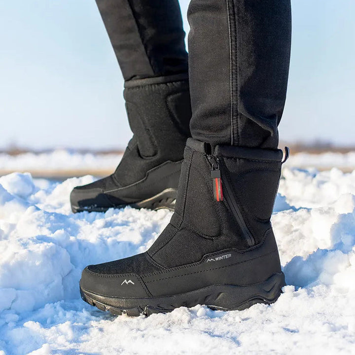 Drune | Schneestiefel - Wasserabweisend Mittelhoch mit Rutschfester Sohle