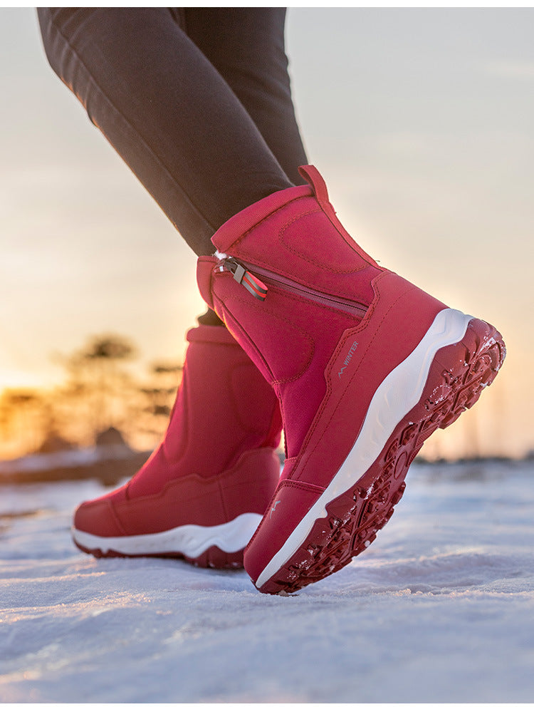 Drune | Schneestiefel - Wasserabweisend Mittelhoch mit Rutschfester Sohle