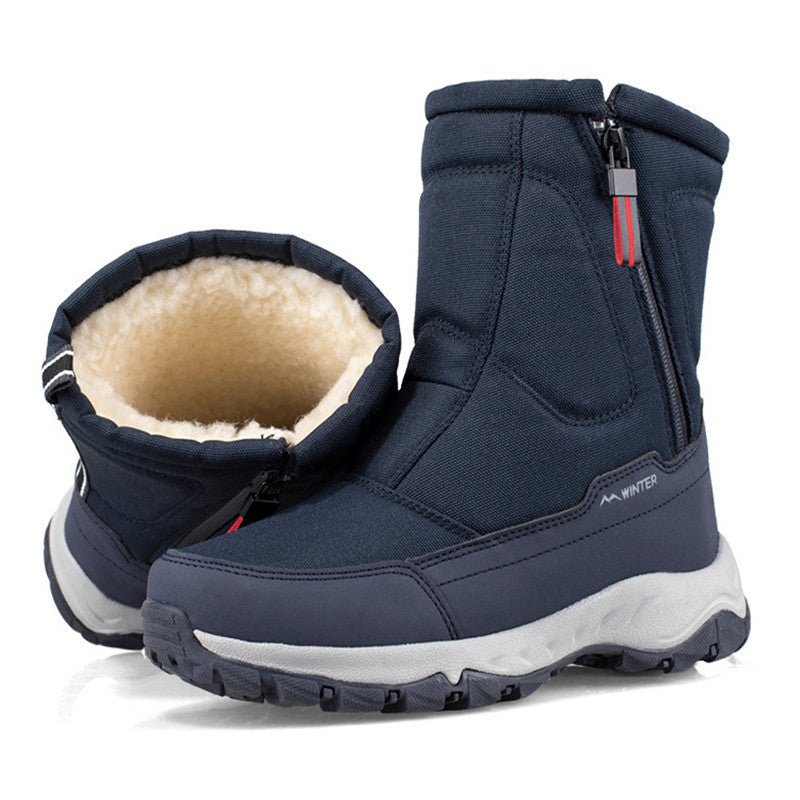 Drune | Schneestiefel - Wasserabweisend Mittelhoch mit Rutschfester Sohle
