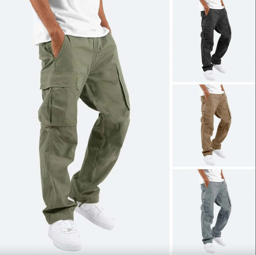 Drune | Cargo-Hosen - Lässige Passform mit mehreren Taschen