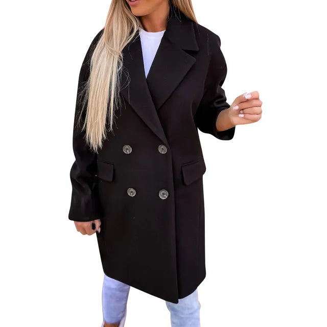 Drune | Stilvoller Mid-Length Trenchcoat