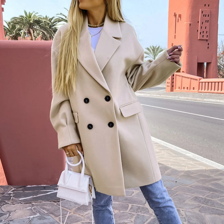 Drune | Stilvoller Mid-Length Trenchcoat