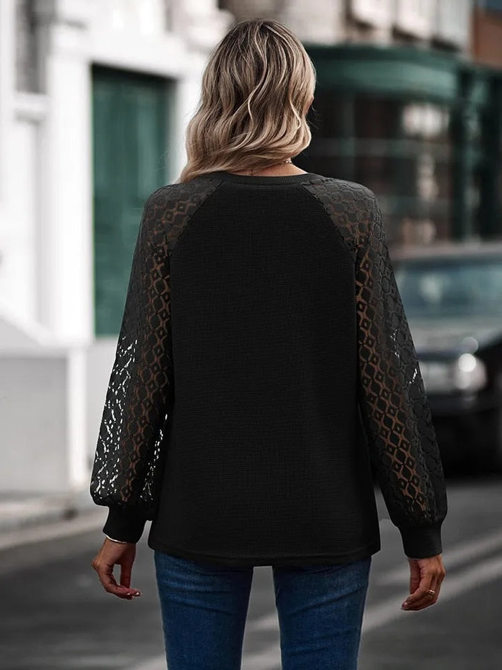 Drune – Eleganter Pullover-Bluse