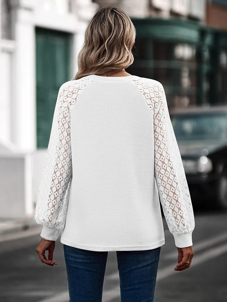 Drune – Eleganter Pullover-Bluse