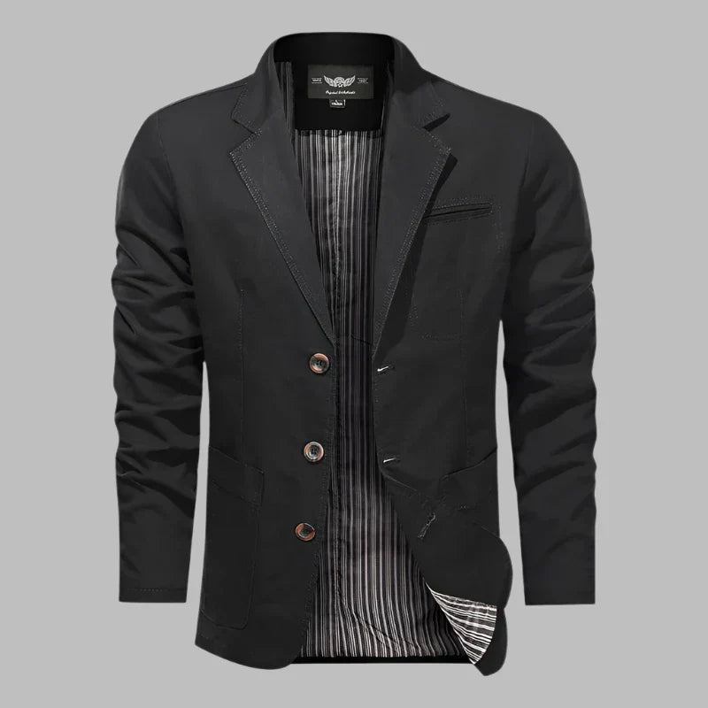 Drune | Herbstlicher Herrenblazer Mit Knöpfen