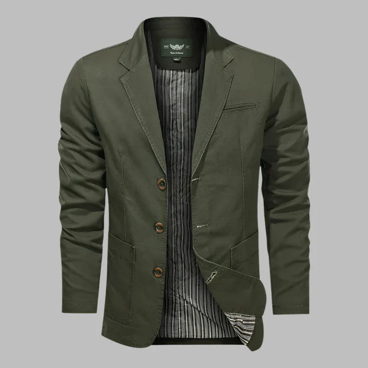 Drune | Herbstlicher Herrenblazer Mit Knöpfen