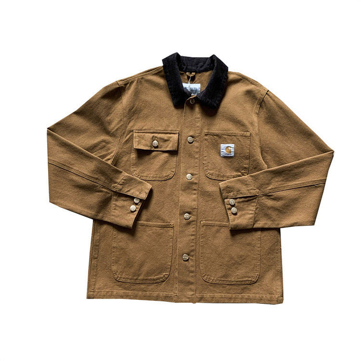 Drune | Damenjacke mit Lockeren Knopfverschluss