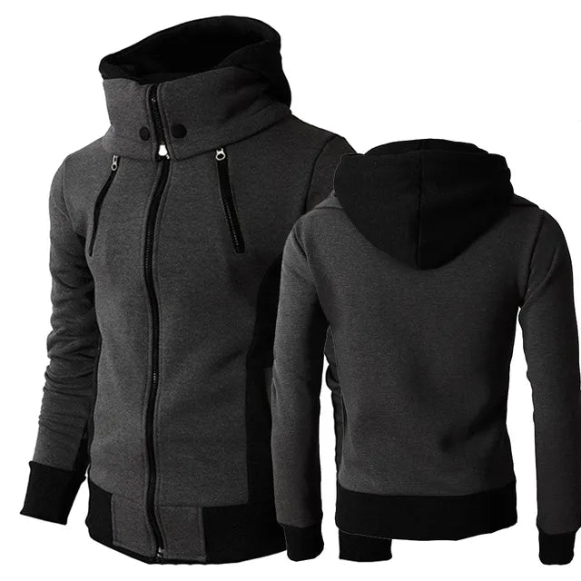 Drune | Herrenpullover Mit Reißverschlussdetail