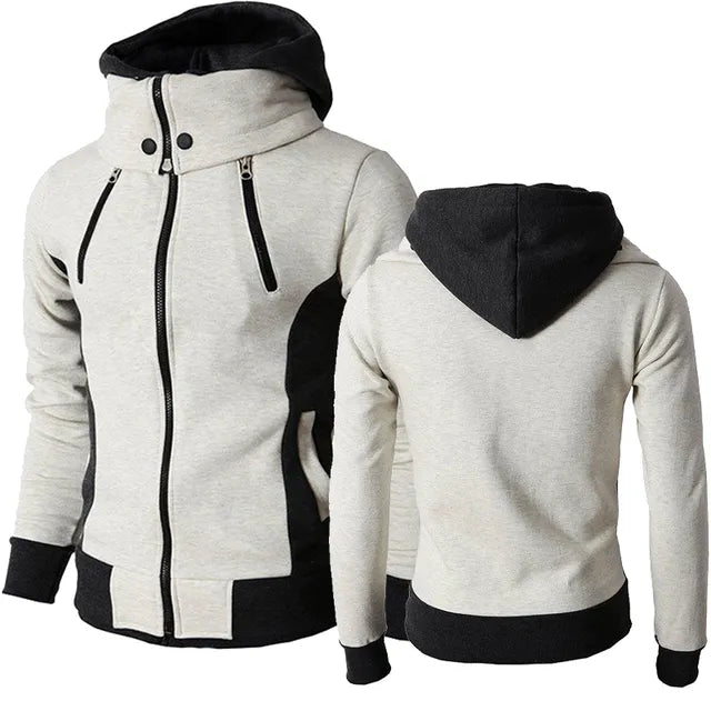 Drune | Herrenpullover Mit Reißverschlussdetail