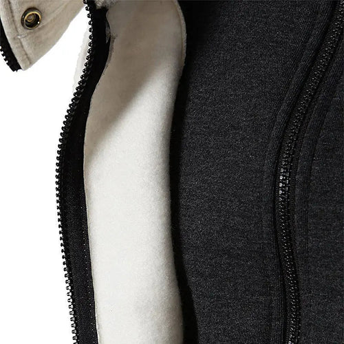 Drune | Herrenpullover Mit Reißverschlussdetail