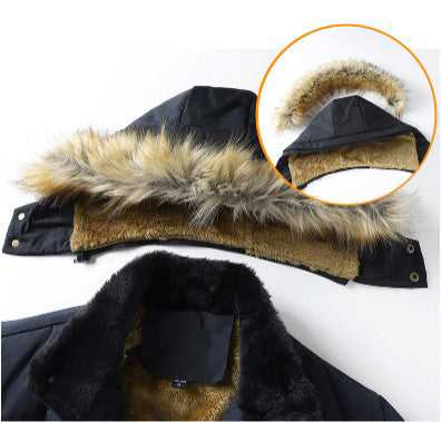 Drune | Herren-Winterparka mit abnehmbarer Kapuze