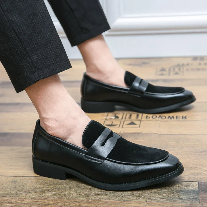 Drune | Elegante Wildleder- und Lederloafer