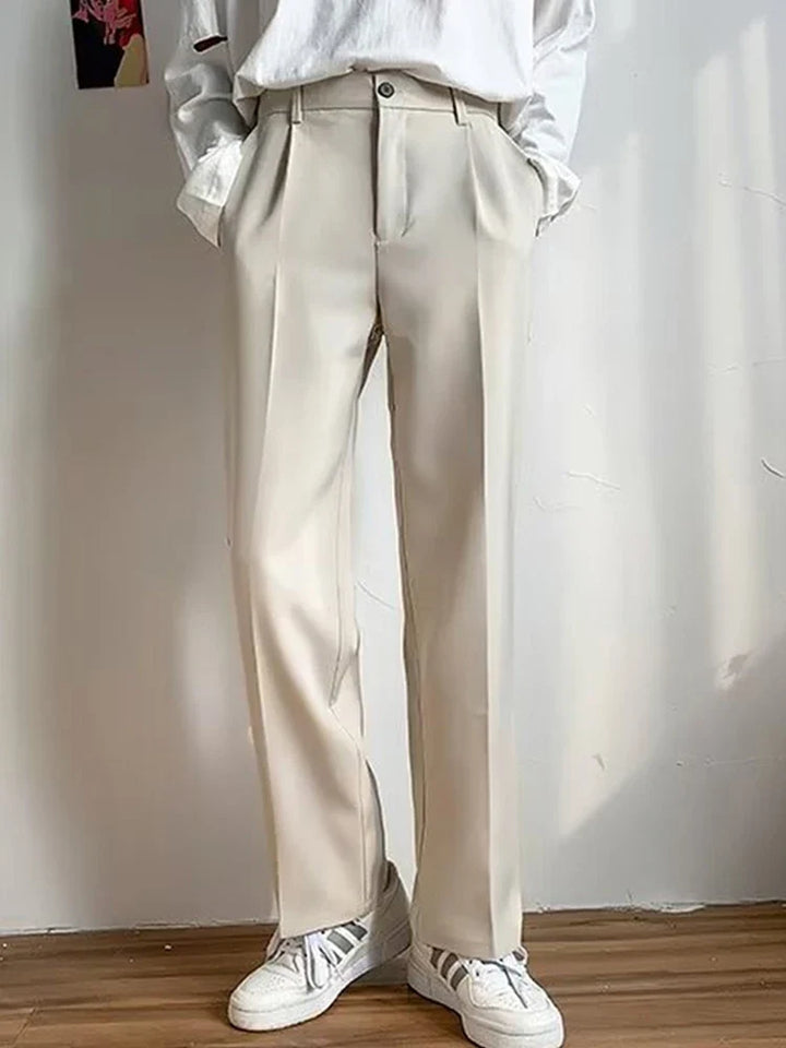 Drune | Drape Lange Hose Slim Fit