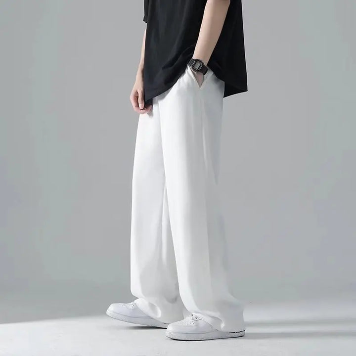 Drune | Drape Lange Hose Slim Fit