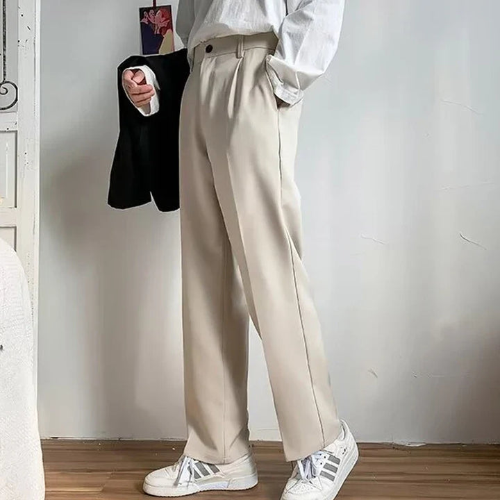 Drune | Drape Lange Hose Slim Fit