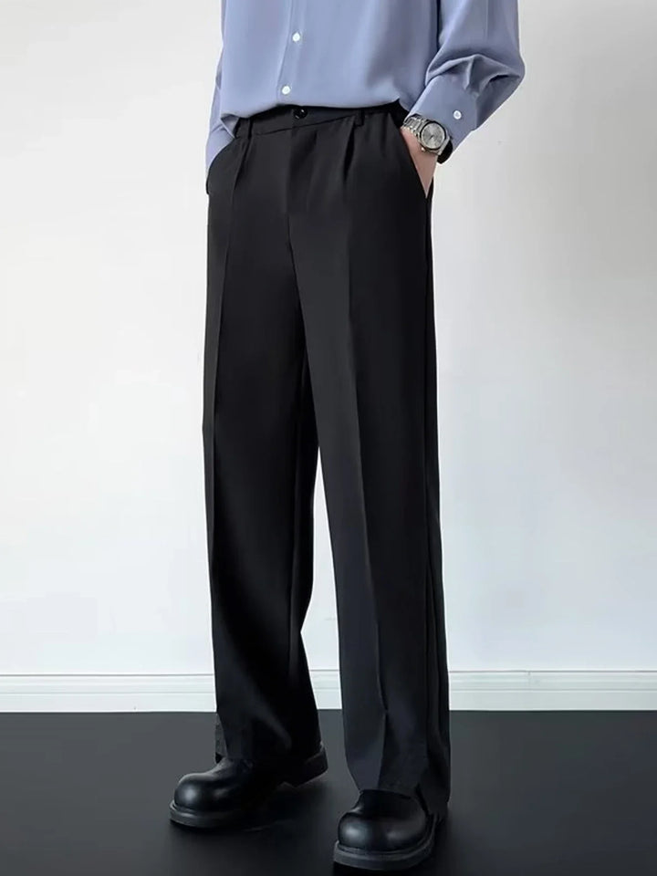 Drune | Drape Lange Hose Slim Fit
