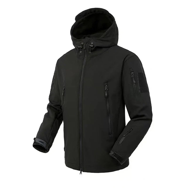 Drune | Fleecejacke Wasserdicht mit Kapuze