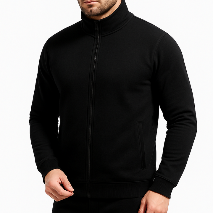 Drune | Freizeit Sport Pullover mit Stehkragen