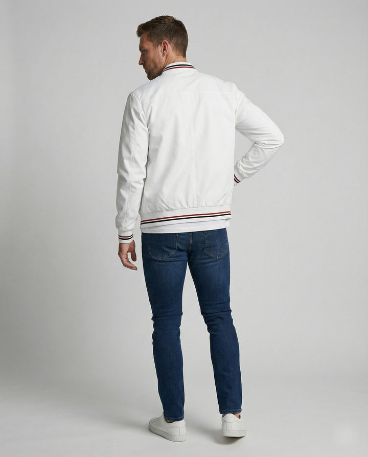 Herren Lässige Übergangsjacke mit Wasserabweisender Oberfläche & Stehkragen Drune