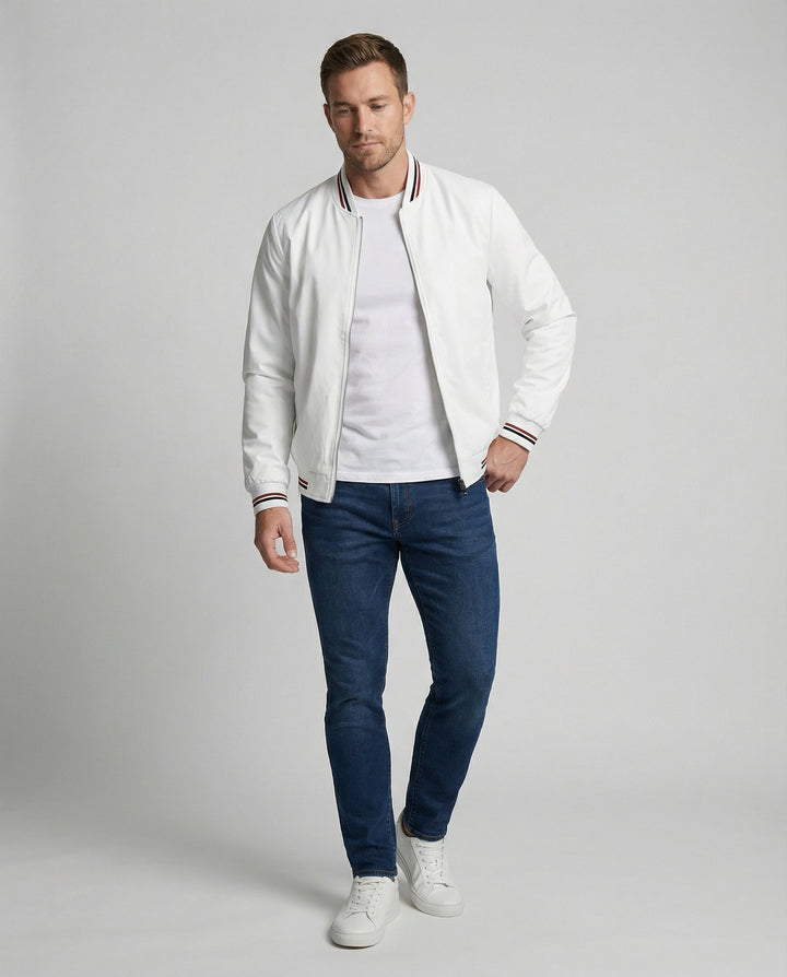Herren Lässige Übergangsjacke mit Wasserabweisender Oberfläche & Stehkragen | Drune