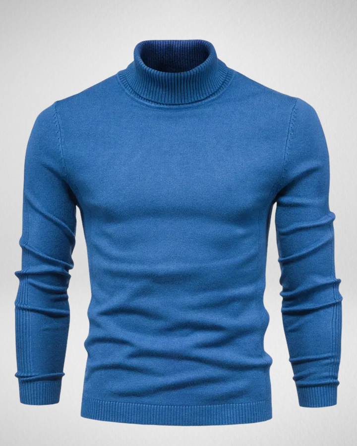 Drune | Rollkragenpullover – Slim Fit aus Weichem Strick