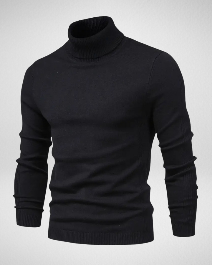 Drune | Rollkragenpullover – Slim Fit aus Weichem Strick