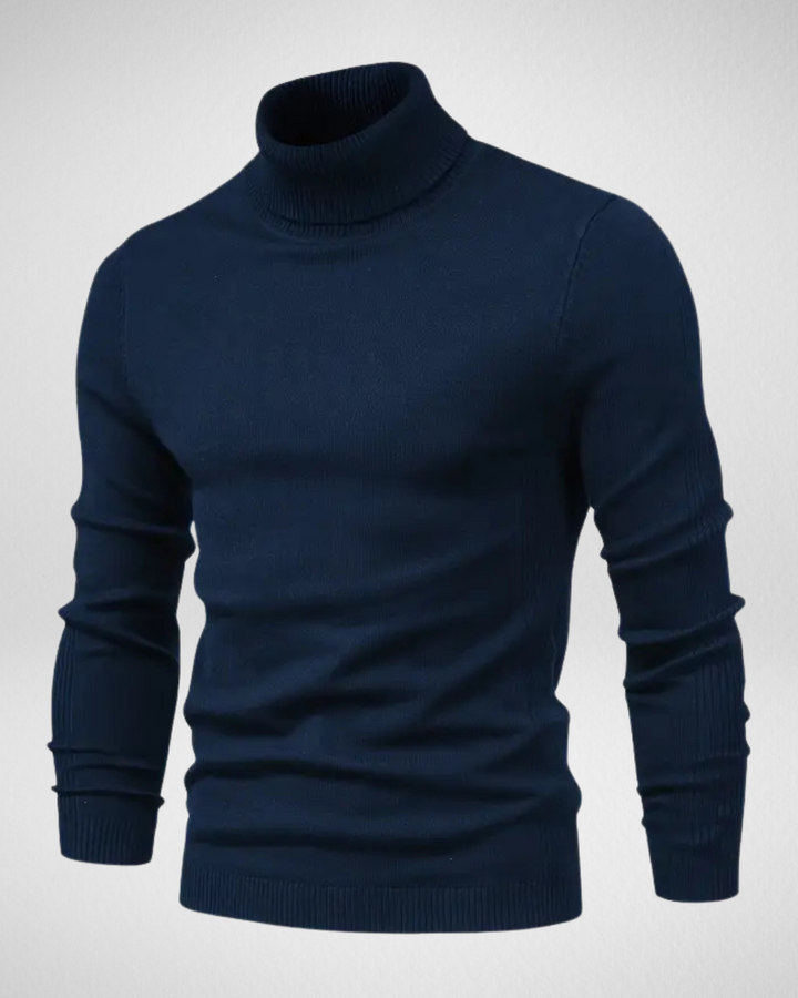 Drune | Rollkragenpullover – Slim Fit aus Weichem Strick