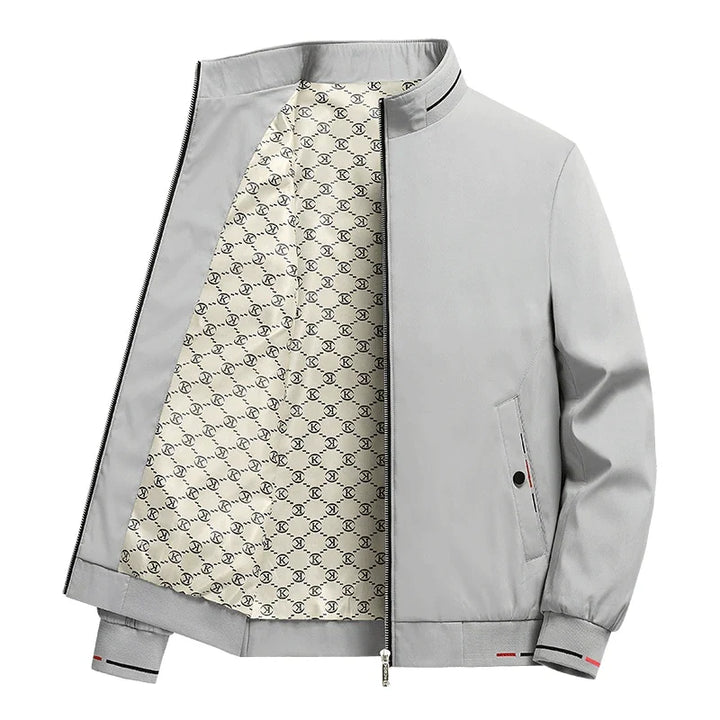 Drune | Stehkragenjacke aus Plüsch