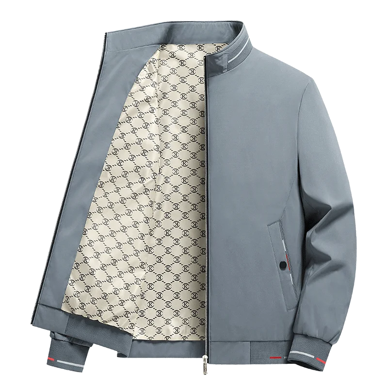 Drune | Stehkragenjacke aus Plüsch