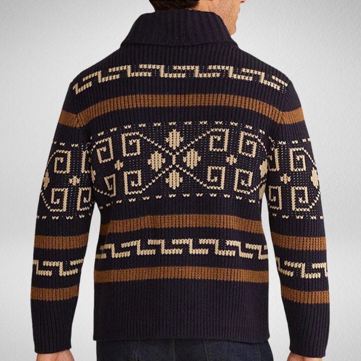 Drune | Herren Strickjacke für Herbst und Winter