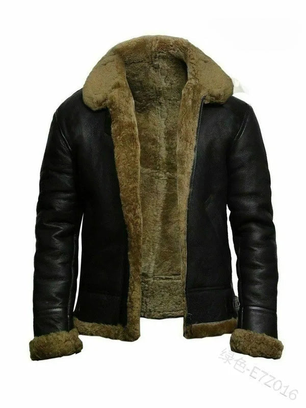Drune | Herren Winterjacke Anton mit Kunstpelz
