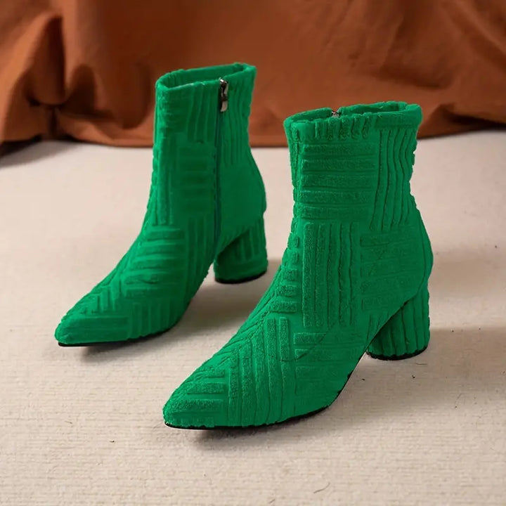 Drune | Elegante Blockabsatzstiefel